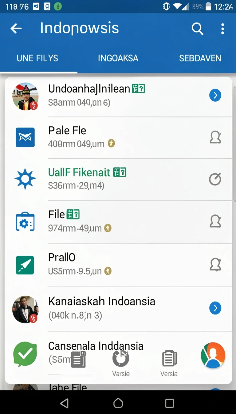 Tampilan utama aplikasi Review Aplikasi idn89 yang intuitif dan efisien.