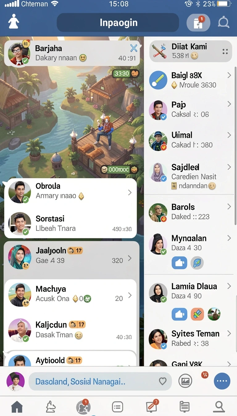Tampilan utama aplikasi Review Aplikasi rakyatjp yang intuitif dan efisien.