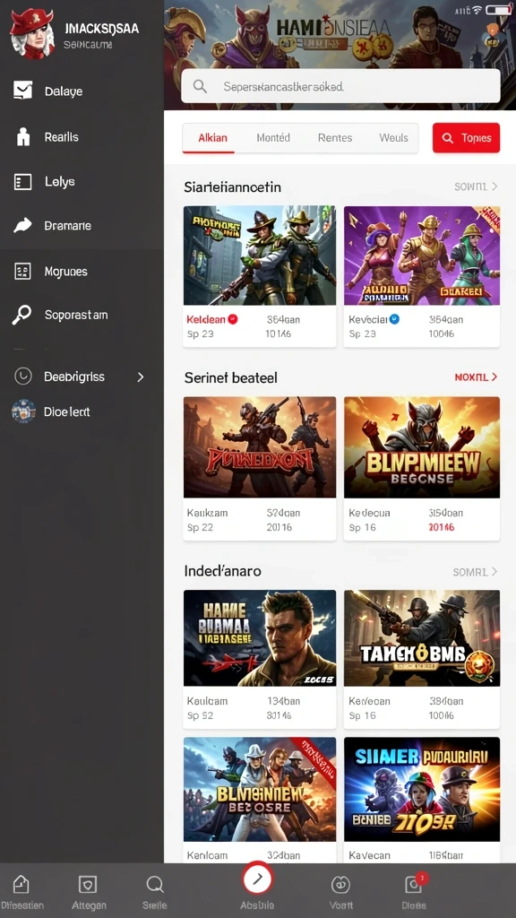 Tampilan utama aplikasi Download punyasultan77 APK untuk Android yang intuitif dan efisien.