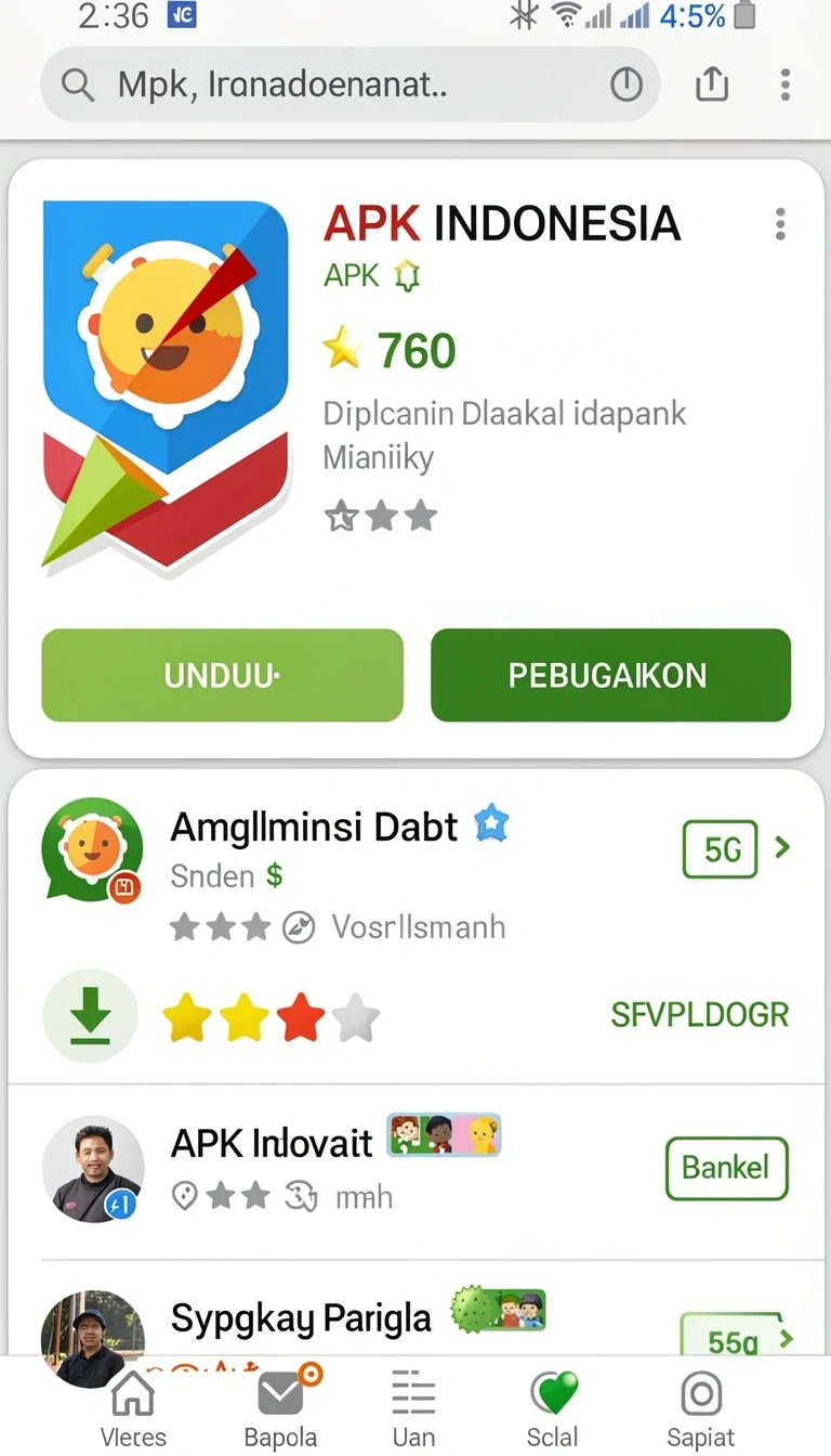 Tampilan utama aplikasi Review Aplikasi garuda55 yang intuitif dan efisien.