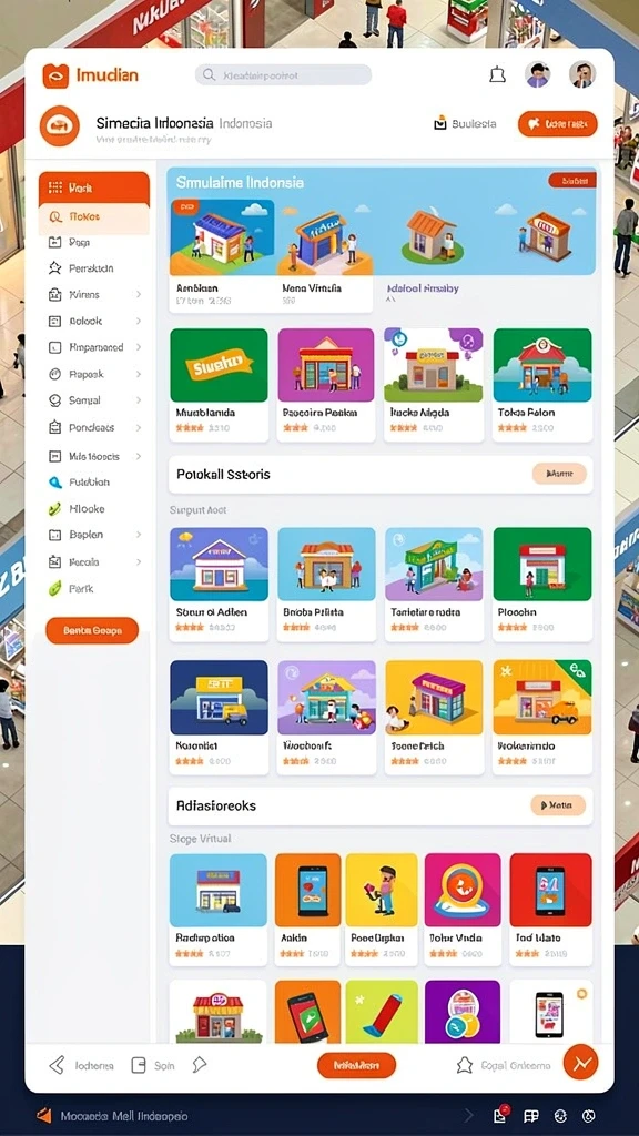 Tampilan utama aplikasi Review Aplikasi 4p4p yang intuitif dan efisien.