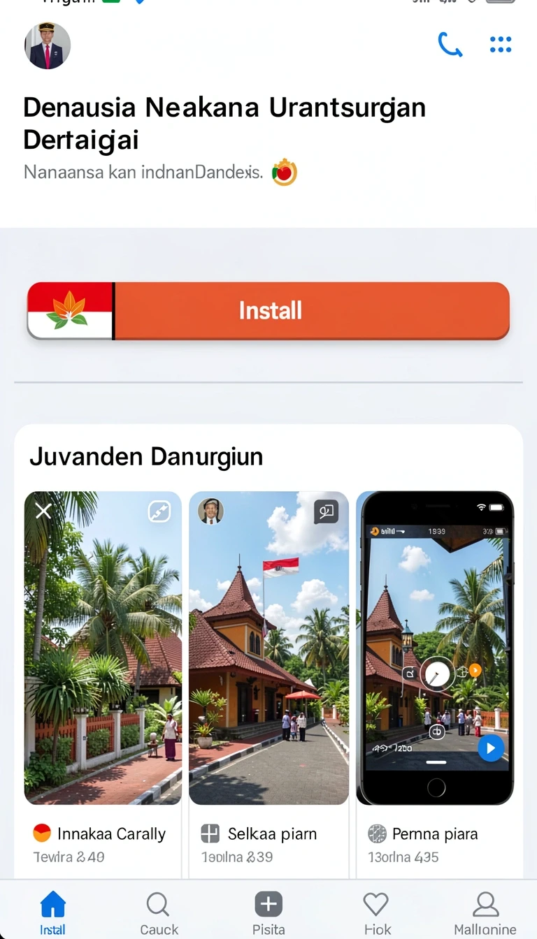 Tampilan utama aplikasi Review Aplikasi joyputar yang intuitif dan efisien.