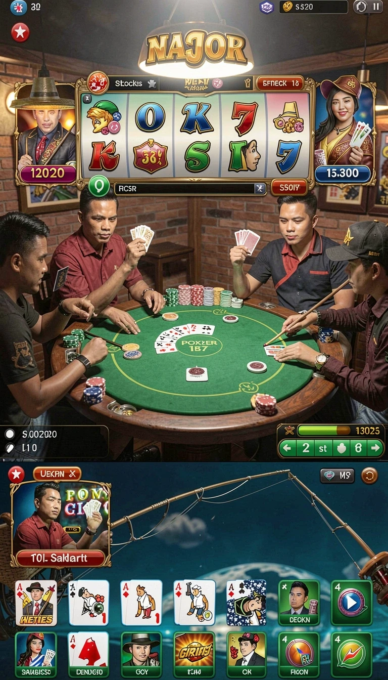 Tampilan utama aplikasi Review Aplikasi idrgame yang intuitif dan efisien.